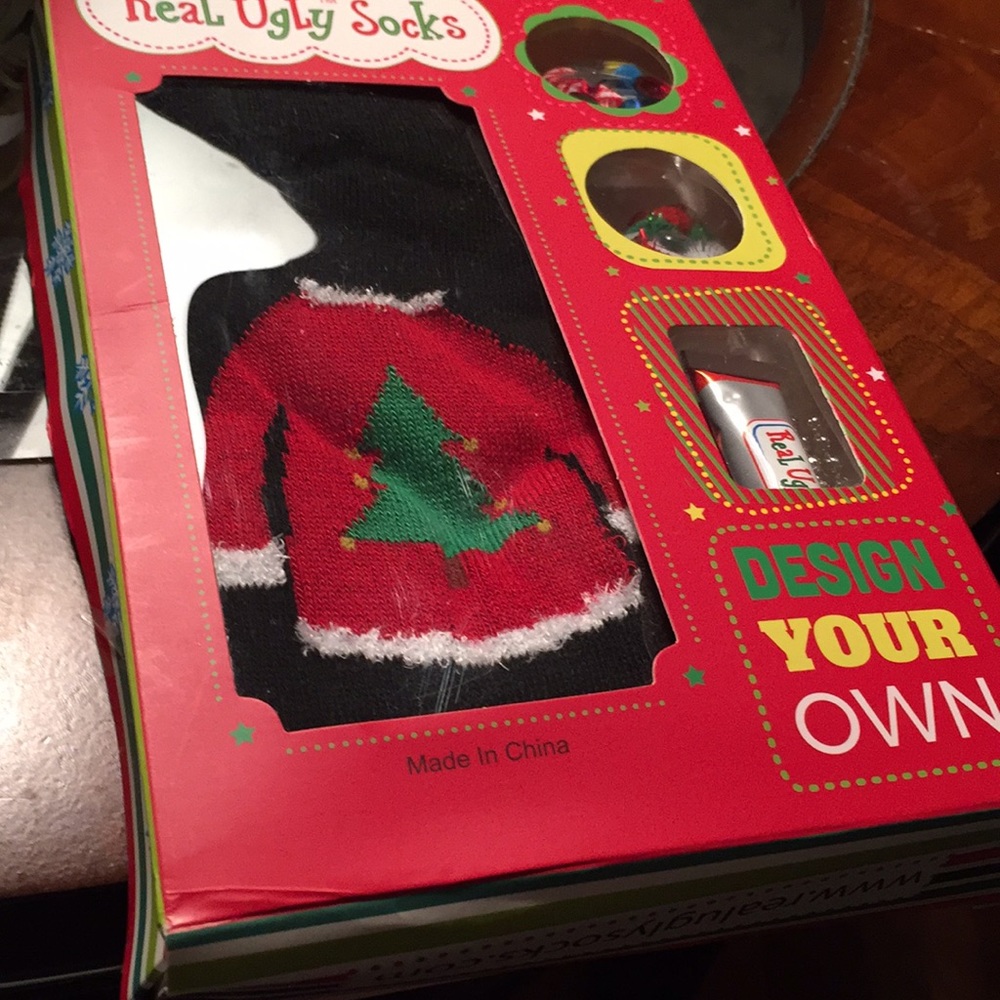 Real ugly socks kit black socks ready for trim🌷🌷